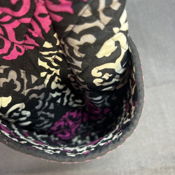 Retired Vera Bradley Pleated Tote Magenta Pink Quilted Weekender & Wallet READ - Picture 10 of 16
